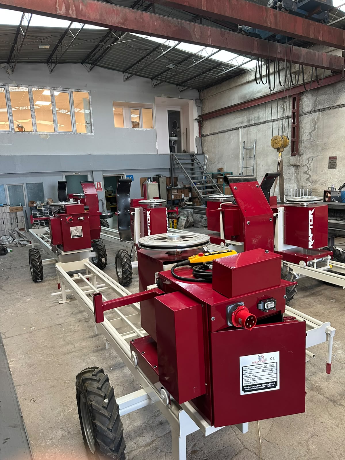 Köprülü 55 kw Tel Kesme Makinası